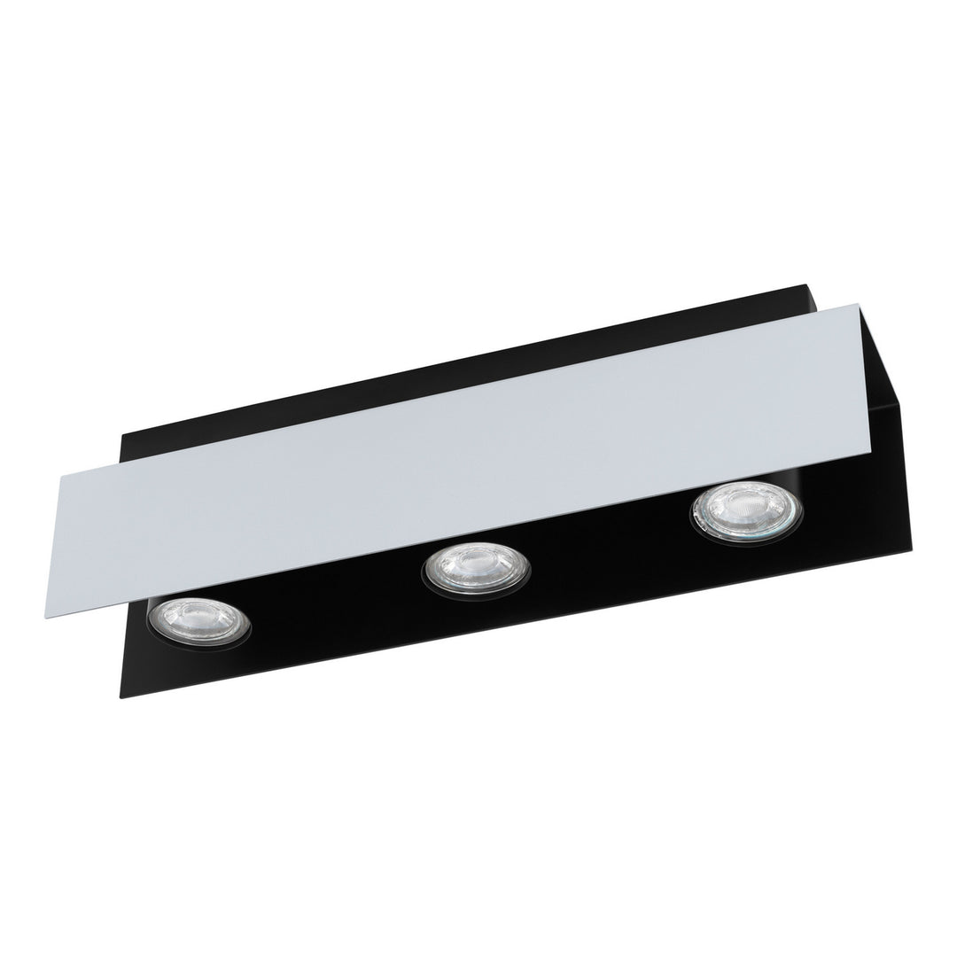 Eglo Viserba 97396A Ceiling Light - Aluminum/Black