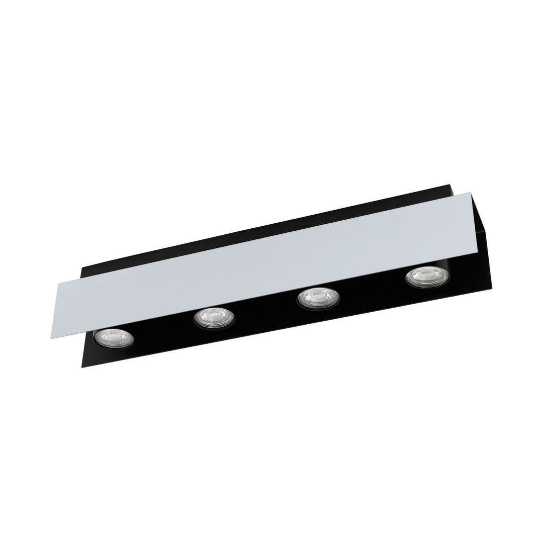 Eglo Viserba 97397A Ceiling Light - Aluminum/Black
