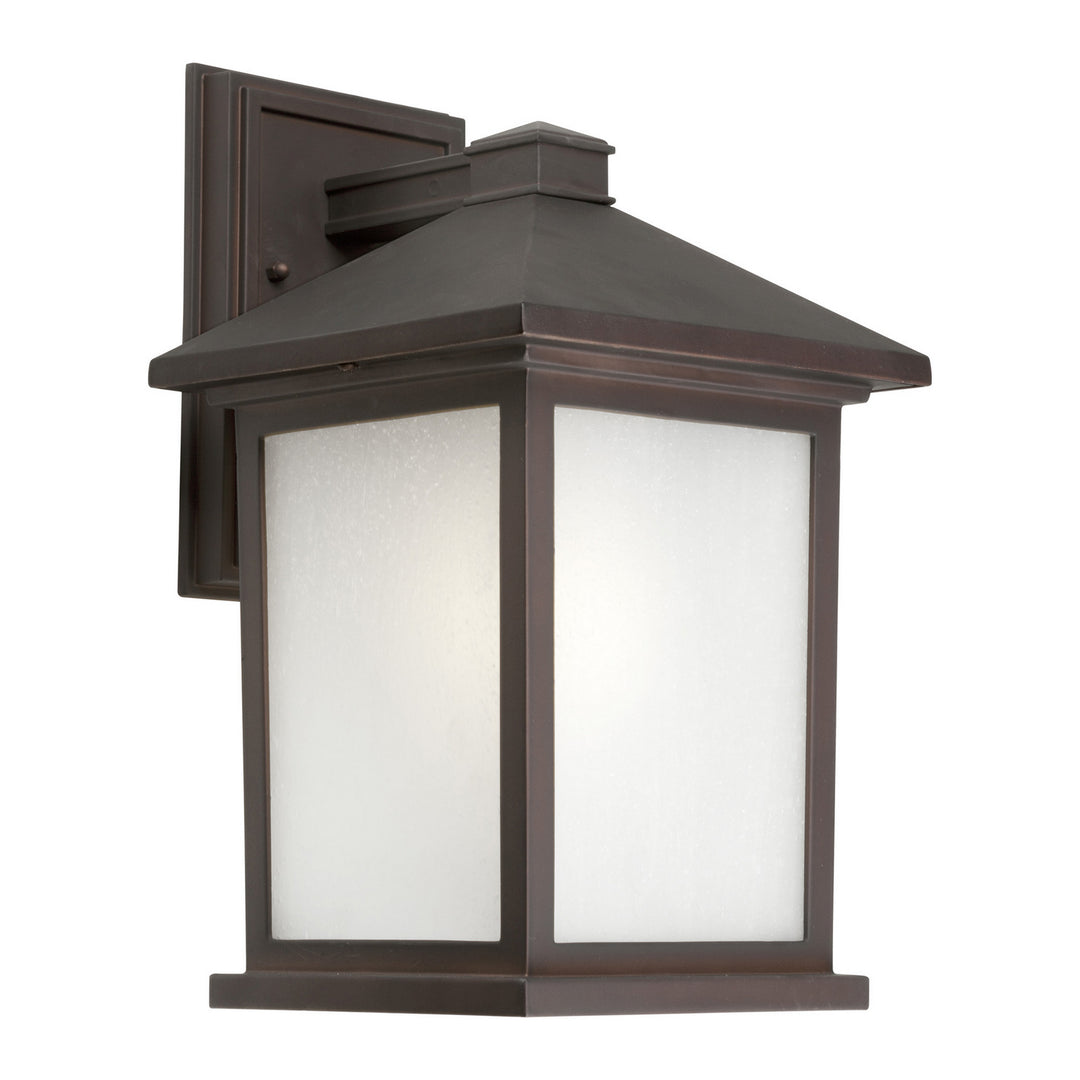 Forte Lighting 17020-01-32  One Light Wall Sconce Outdoor Bronze / Dark