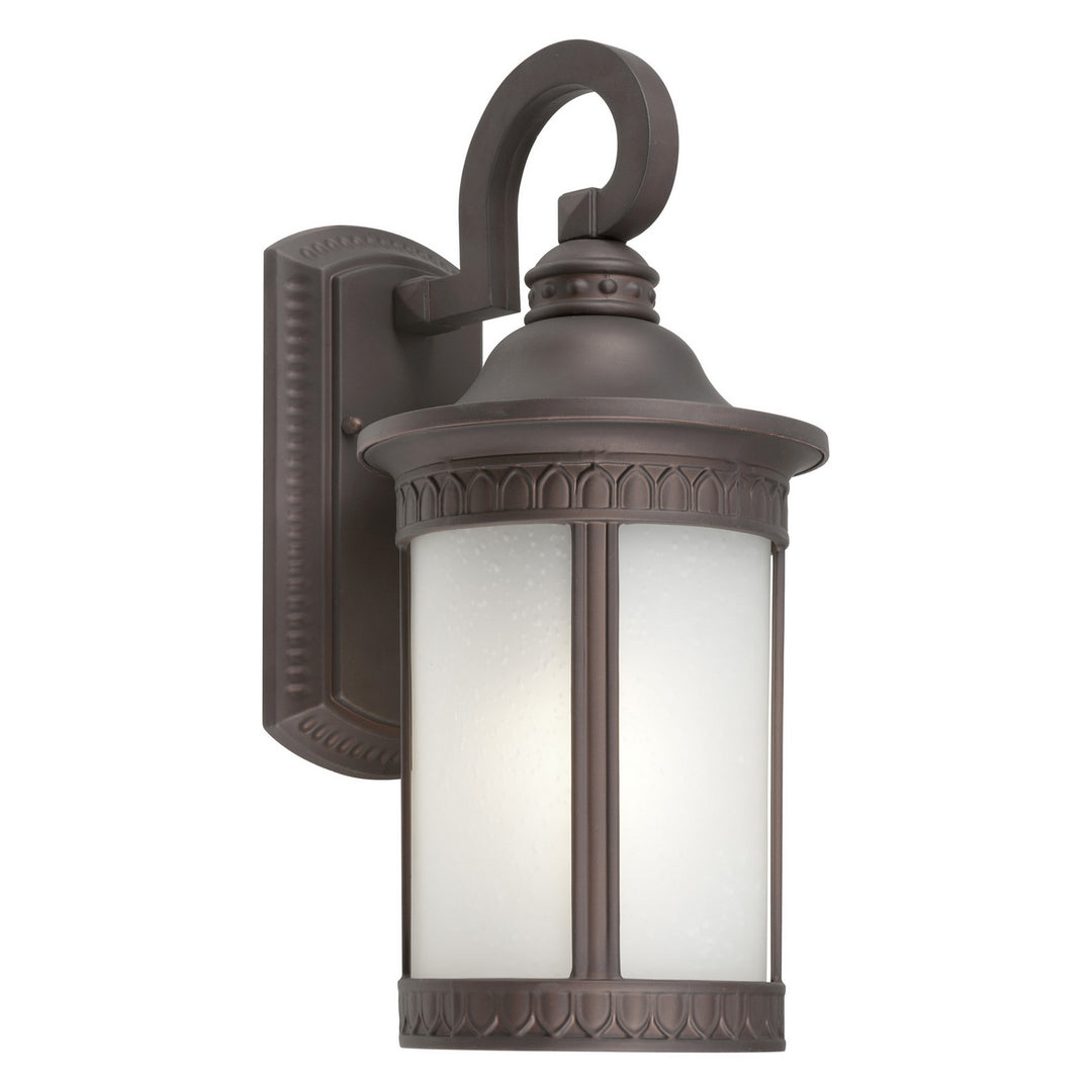 Forte Lighting 17022-01-32  One Light Wall Sconce Outdoor Bronze / Dark
