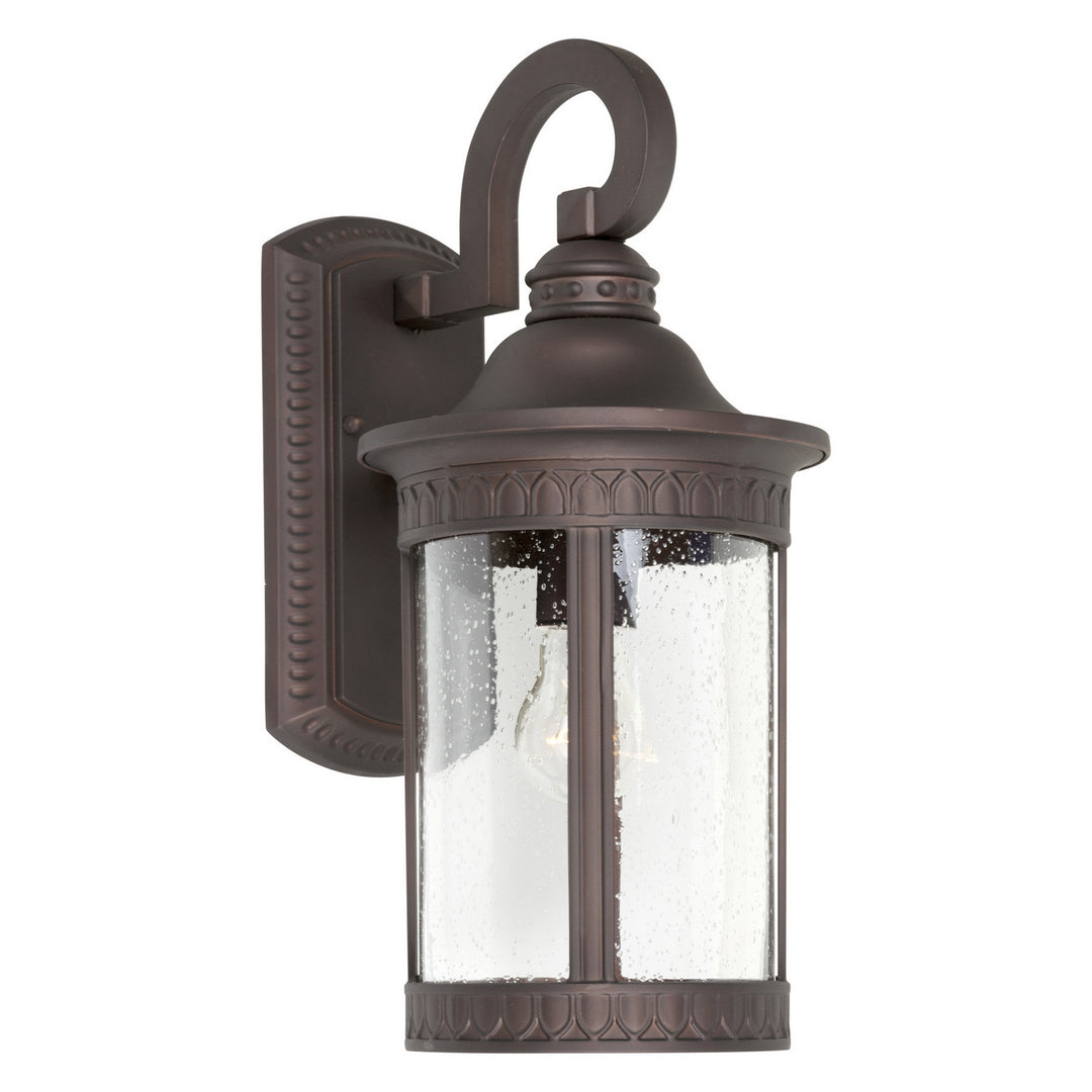 Forte Lighting 1771-01-32  One Light Lantern Outdoor Bronze / Dark