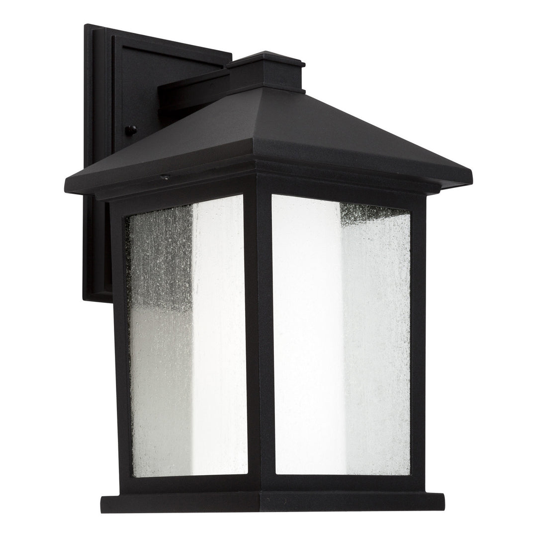 Forte Lighting 1857-01-04  One Light Lantern Outdoor Black