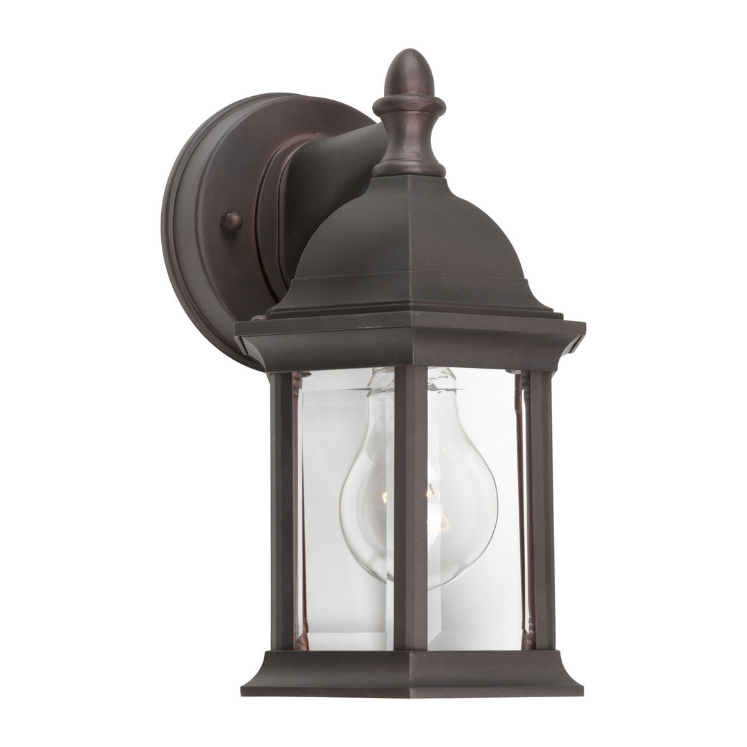Forte Lighting 1876-01-32  One Light Lantern Outdoor Bronze / Dark