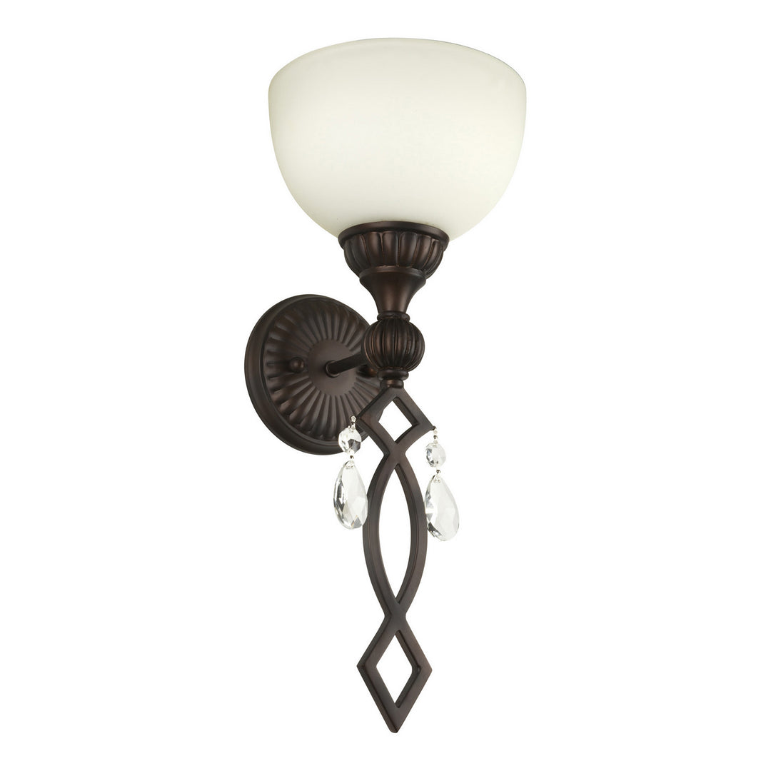 Forte 2497-01-32 Wall Light - Antique Bronze