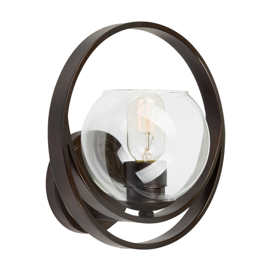 Forte 2649-01-32 Wall Light - Antique Bronze