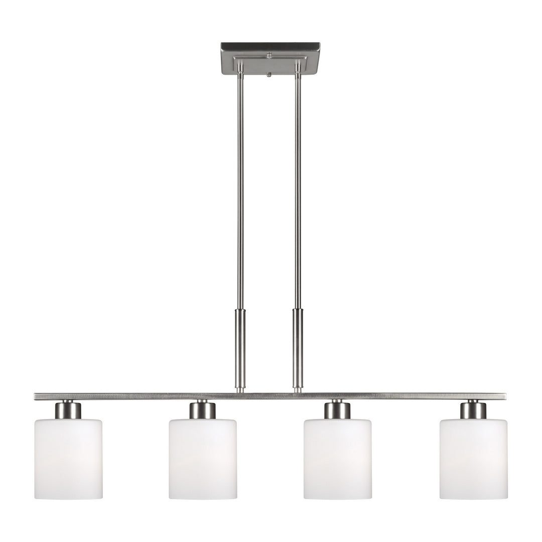 Forte 2664-04-55 Pendant Light - Brushed Nickel