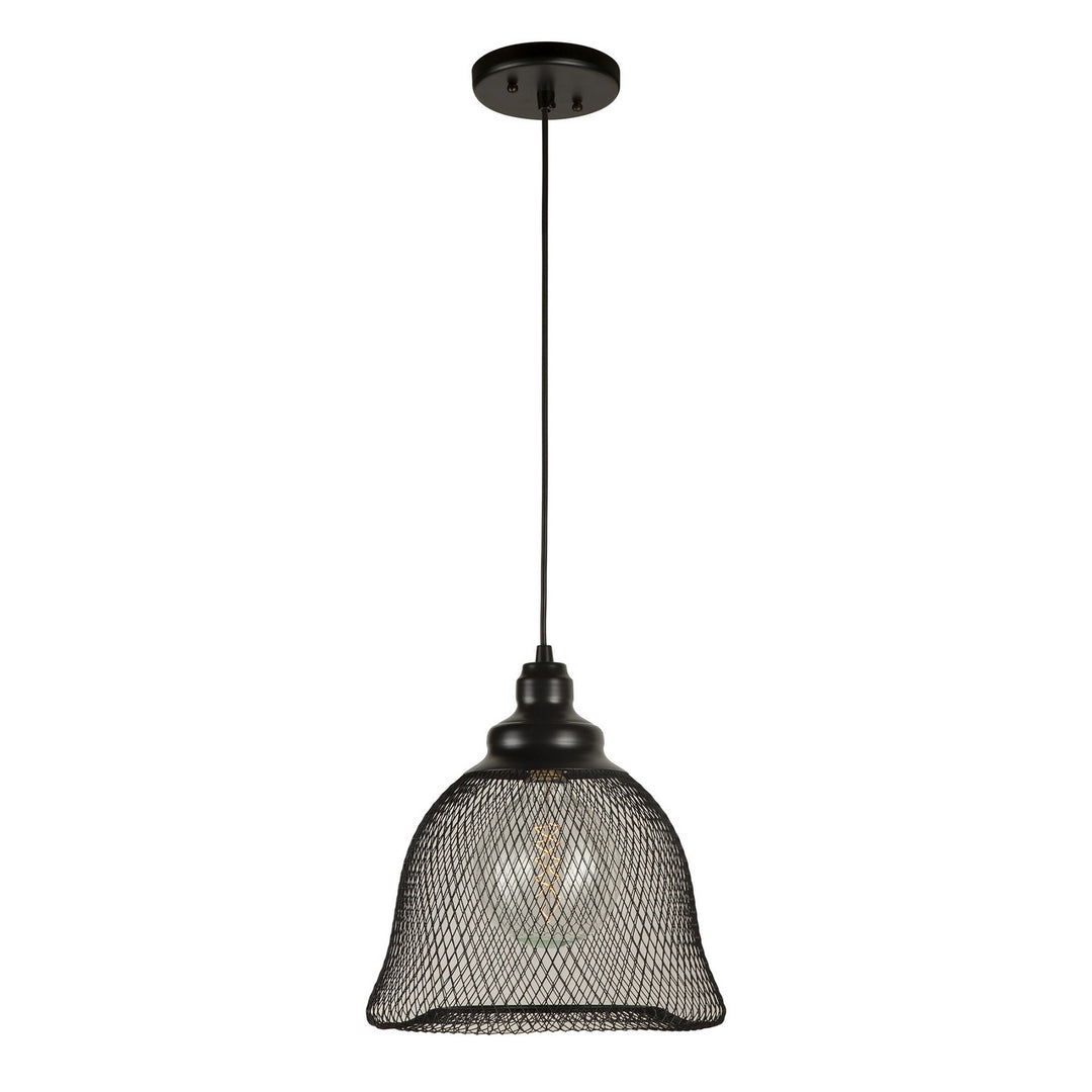 Forte 2685-01-04 Pendant Light - Black