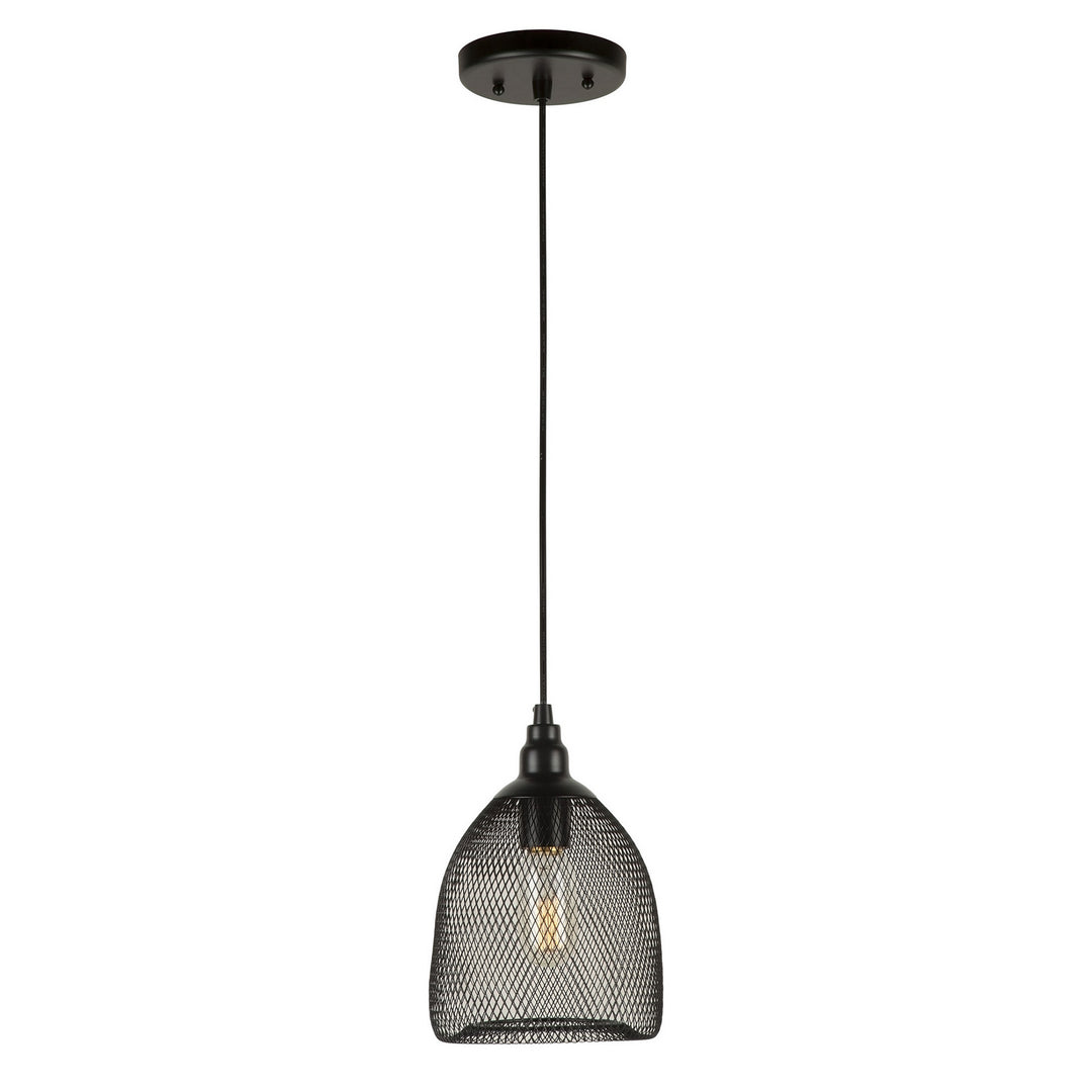 Forte 2688-01-04 Pendant Light - Black