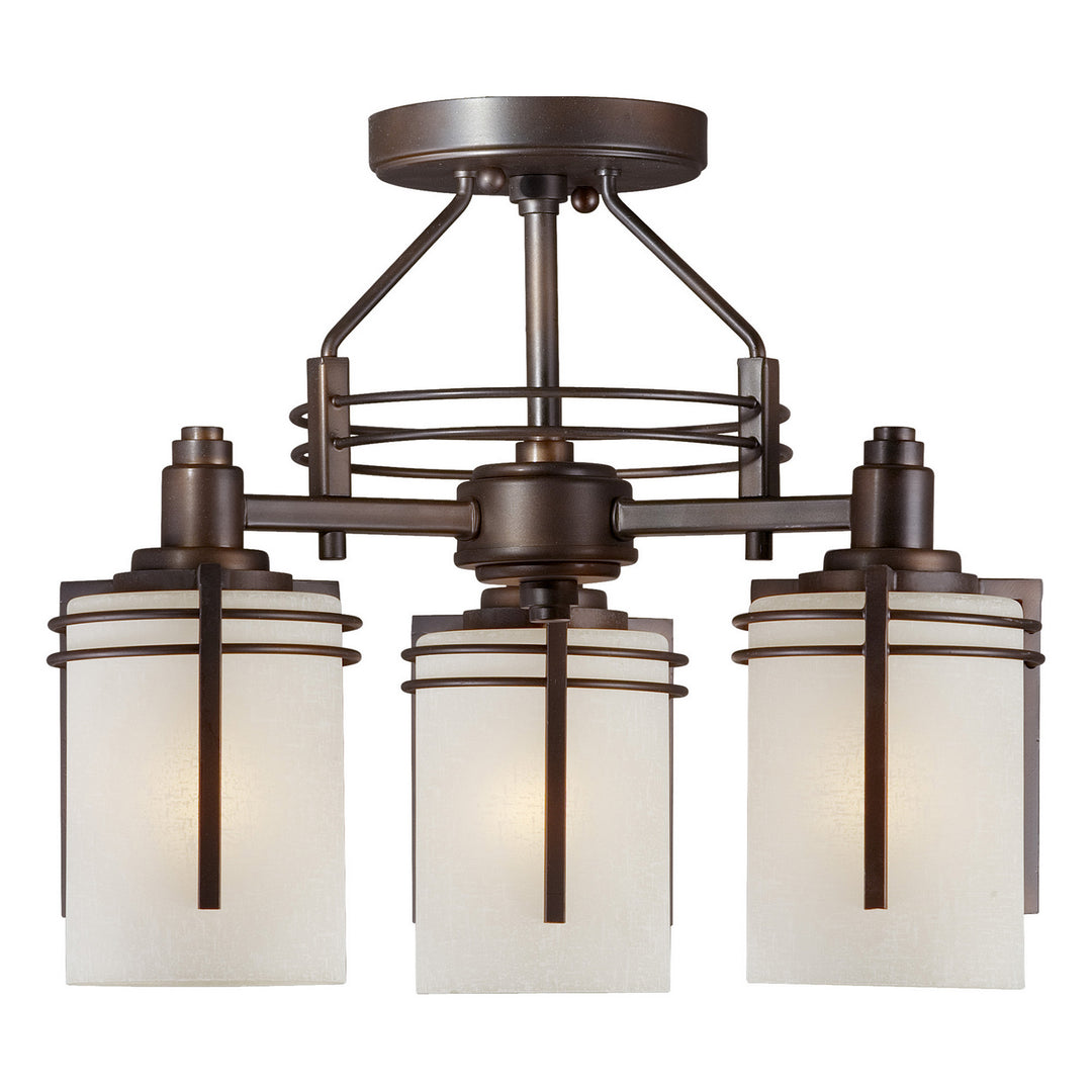 Forte 2692-03-32 Ceiling Light - Antique Bronze