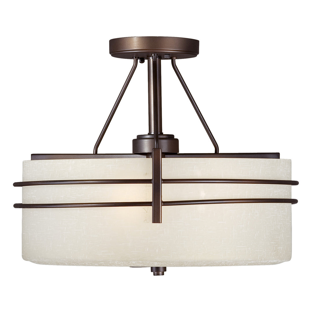 Forte 2693-03-32 Ceiling Light - Antique Bronze