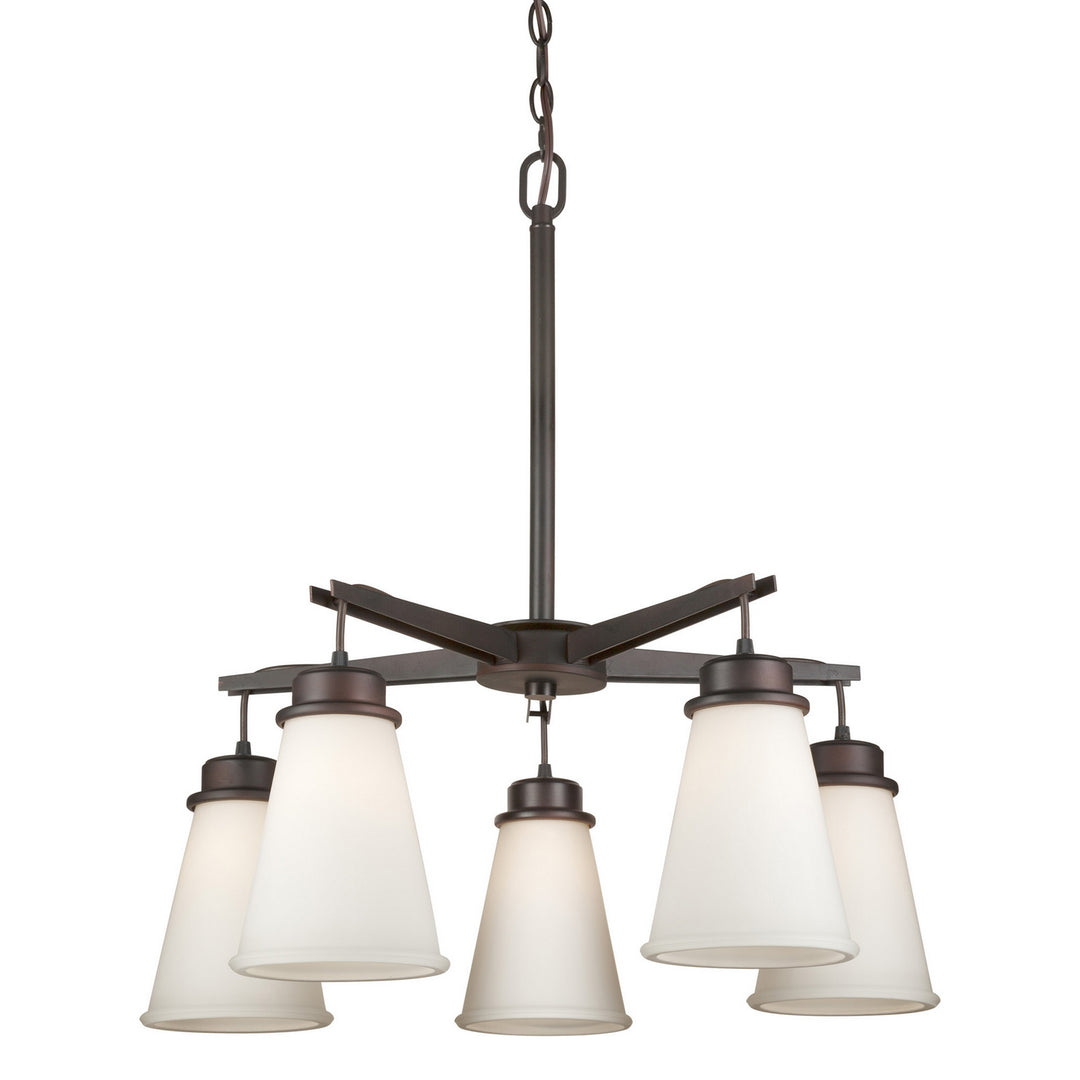 Forte 2699-05-32 Chandelier Light - Antique Bronze