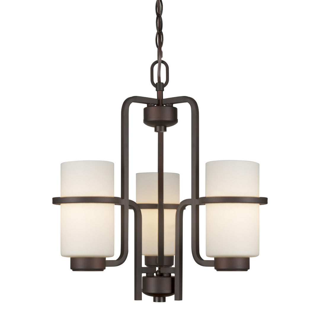 Forte 2712-03-32 Chandelier Light - Antique Bronze