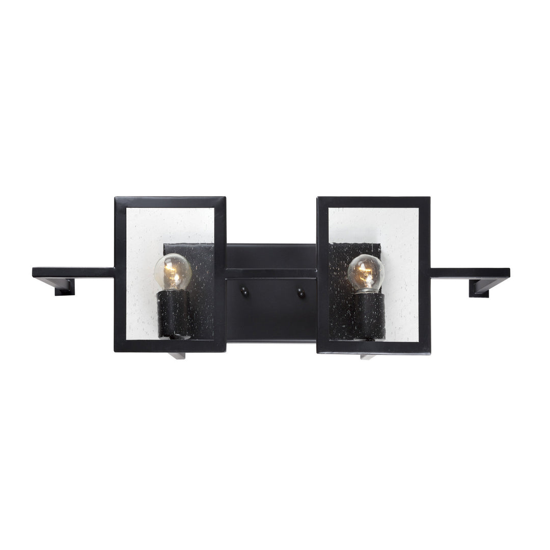 Forte 5114-02-04 Bath Vanity Light 21 in. wide - Black
