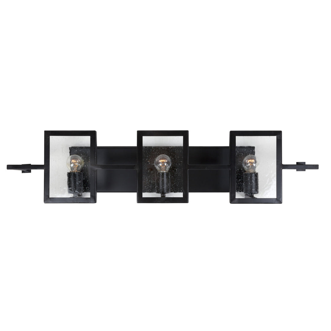 Forte 5114-03-04 Bath Vanity Light 31 in. wide - Black