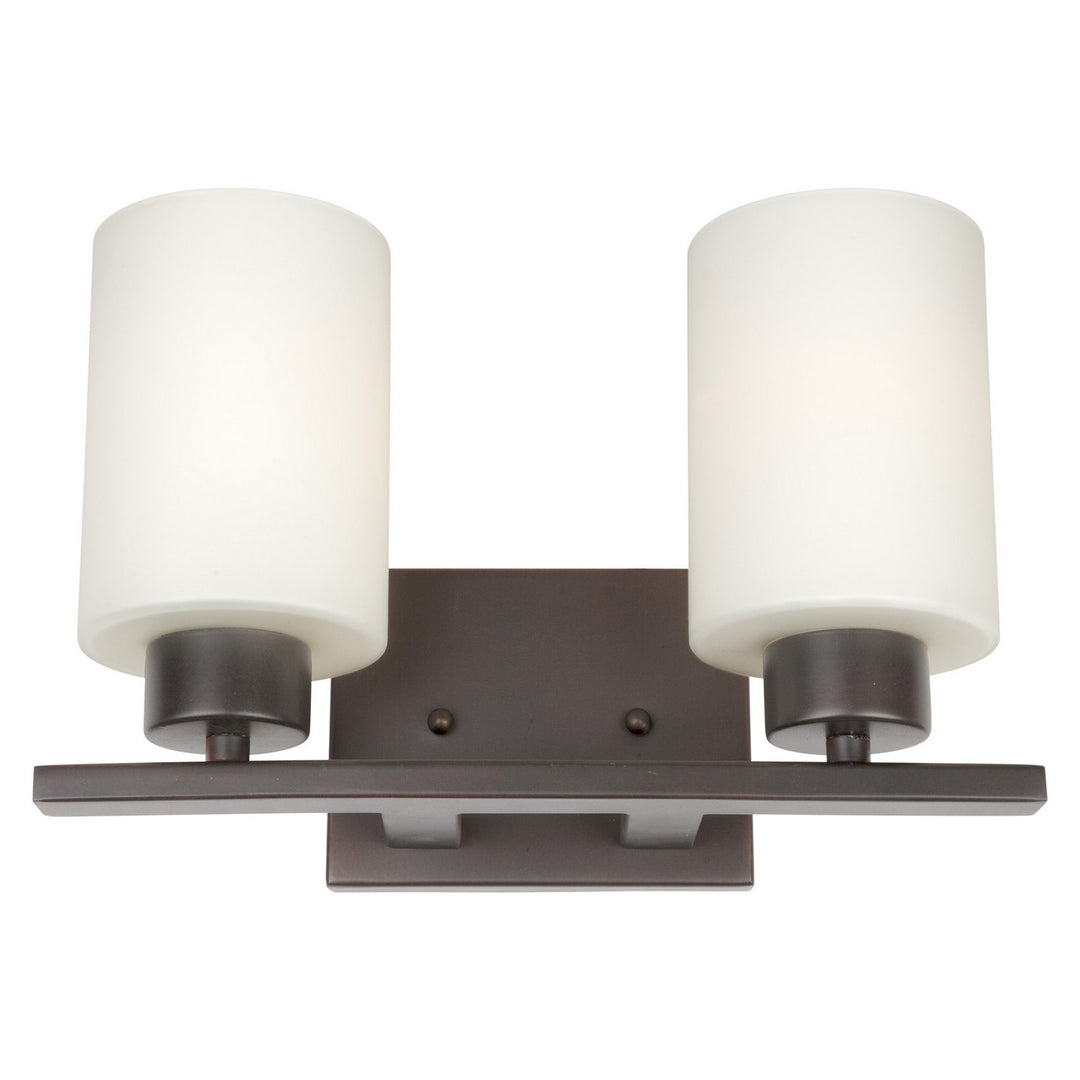Forte 5186-02-32 Bath Vanity Light 13 in. wide - Antique Bronze