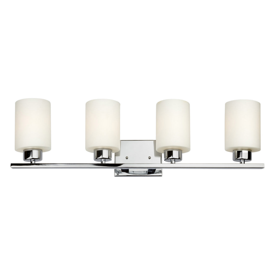 Forte 5186-04-05 Bath Vanity Light 28 in. wide - Chrome