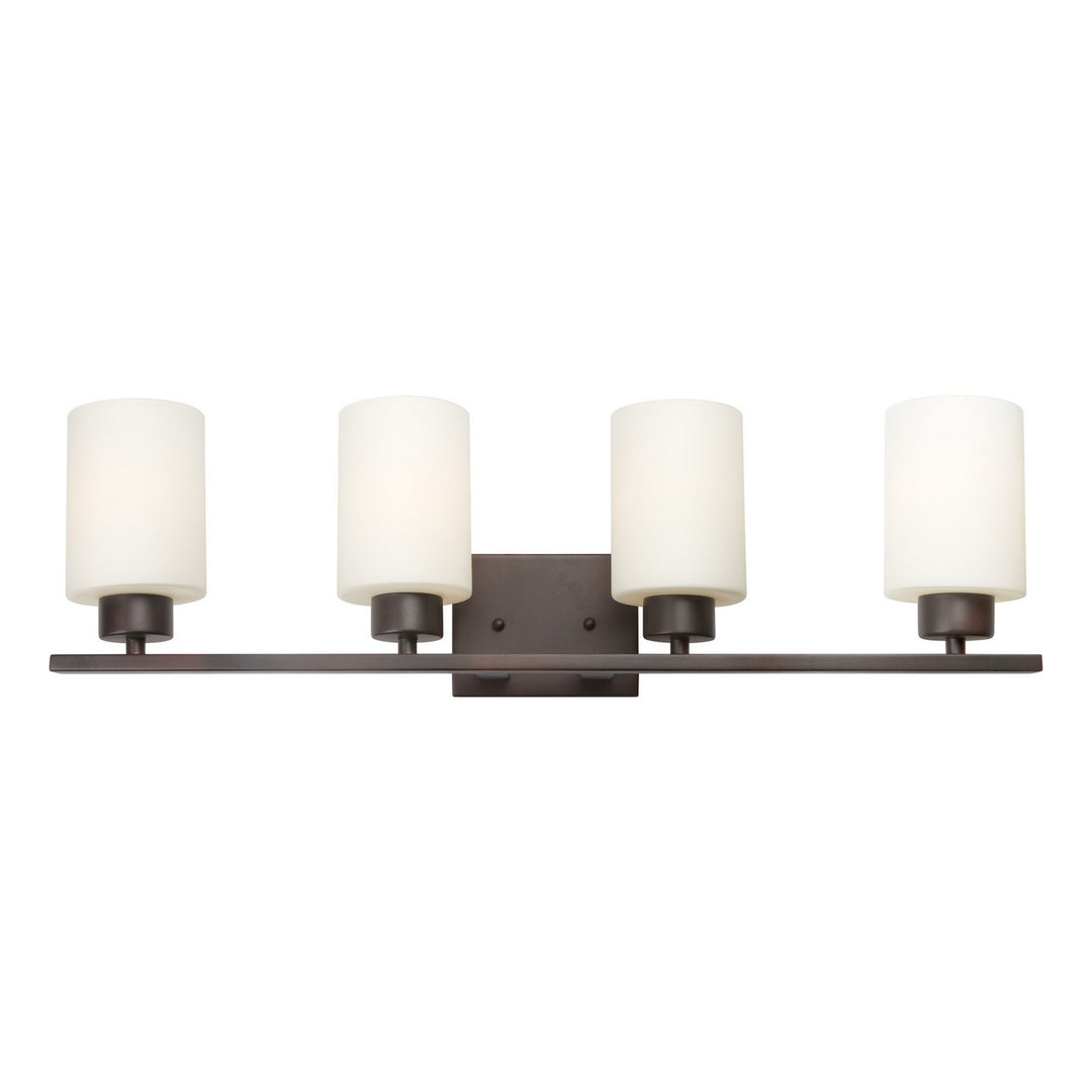 Forte 5186-04-32 Bath Vanity Light 28 in. wide - Antique Bronze