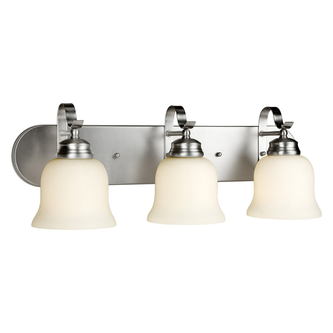 Forte 5195-03-55 Bath Vanity Light 24 in. wide - Brushed Nickel