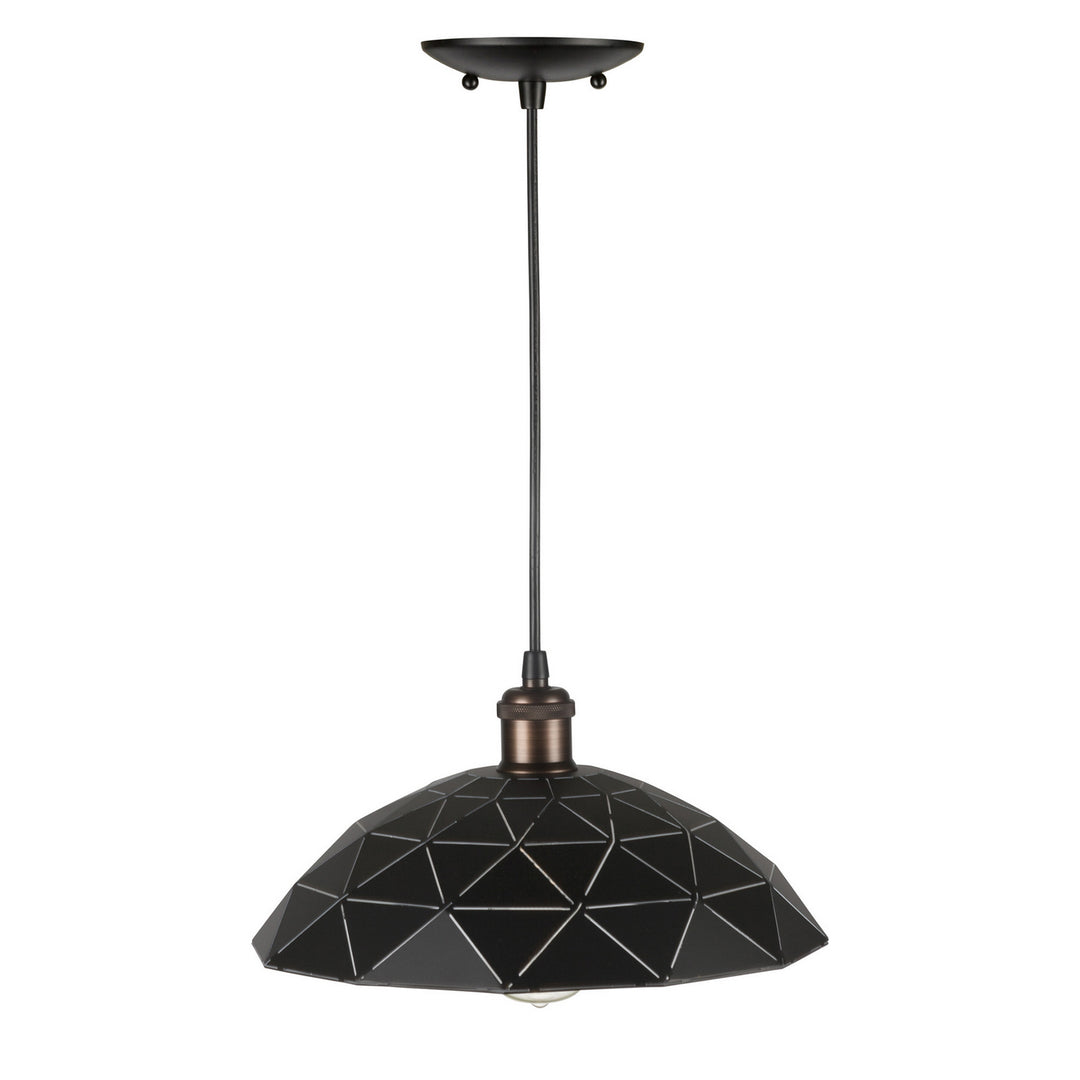 Forte 7105-01-04 Pendant Light - Black