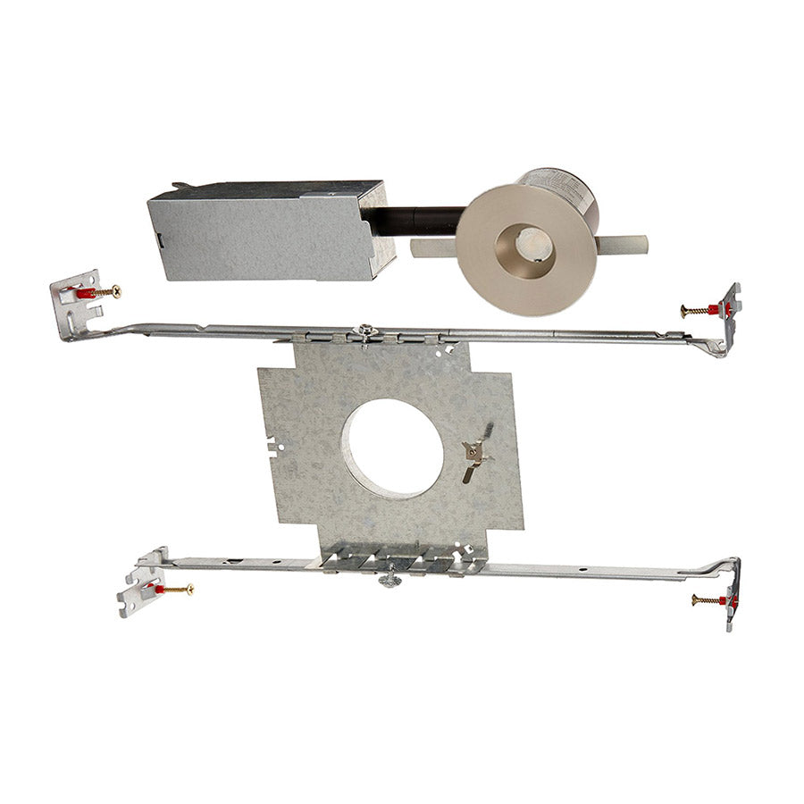 Wac Lighting HR-LED211E-40-BN  Ledme Recessed Light Brushed Nickel
