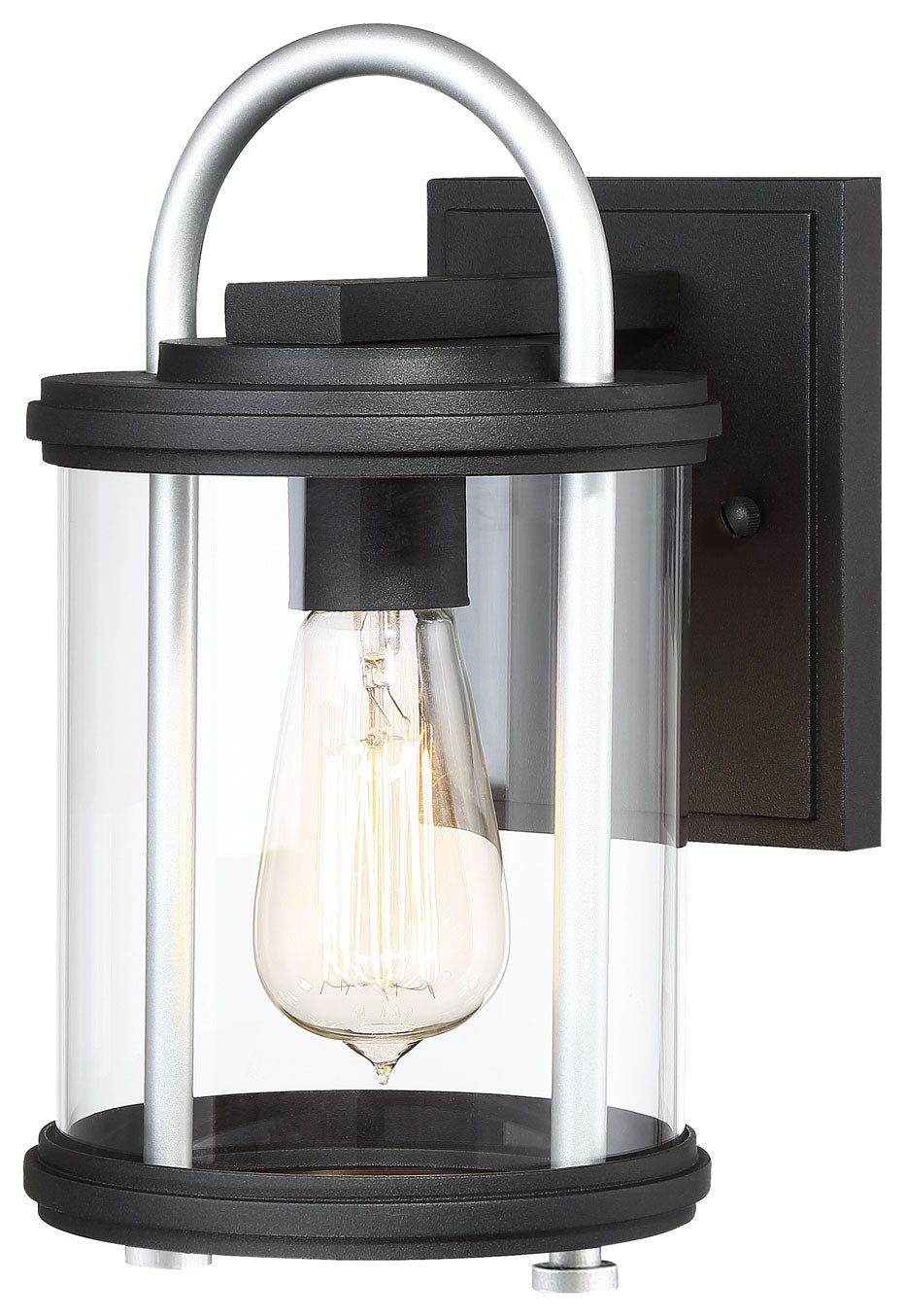 Minka-Lavery Lighting 72671-32 Keyser One Light Outdoor Wall Mount Outdoor Two-Tone