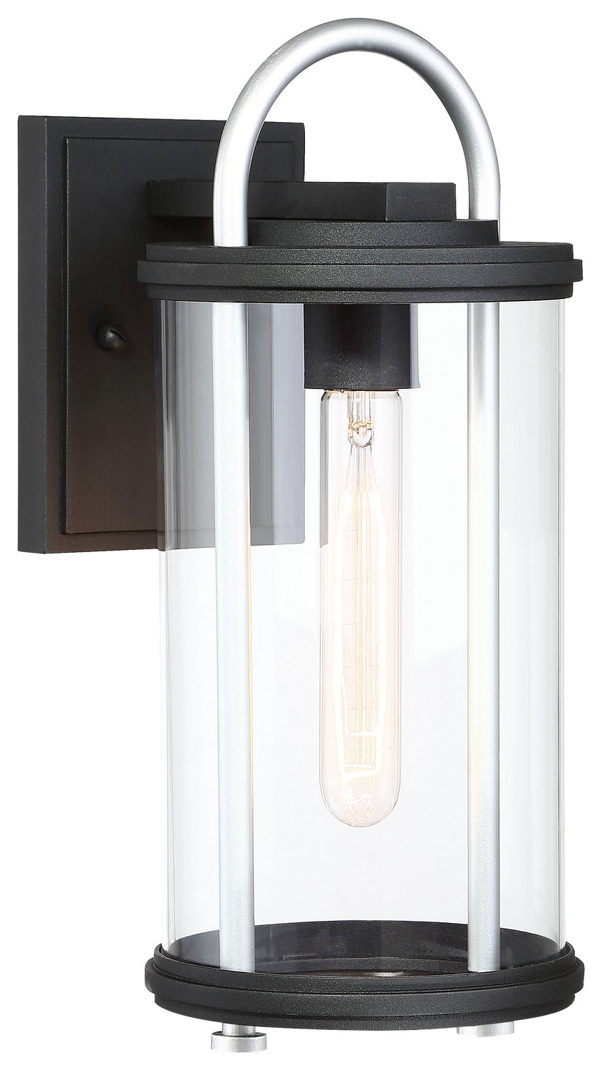 Minka-Lavery Lighting 72672-32 Keyser One Light Outdoor Wall Mount Outdoor Two-Tone
