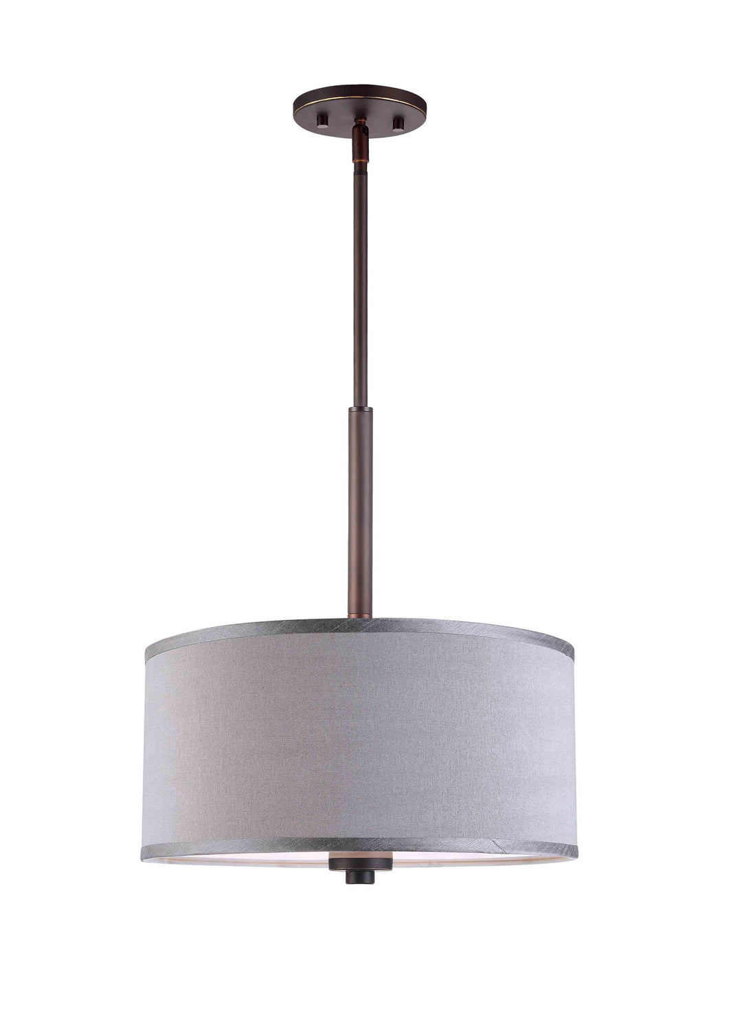 Woodbridge Drum - LED 13420MEBLE-S11502 Pendant Light - Bronze
