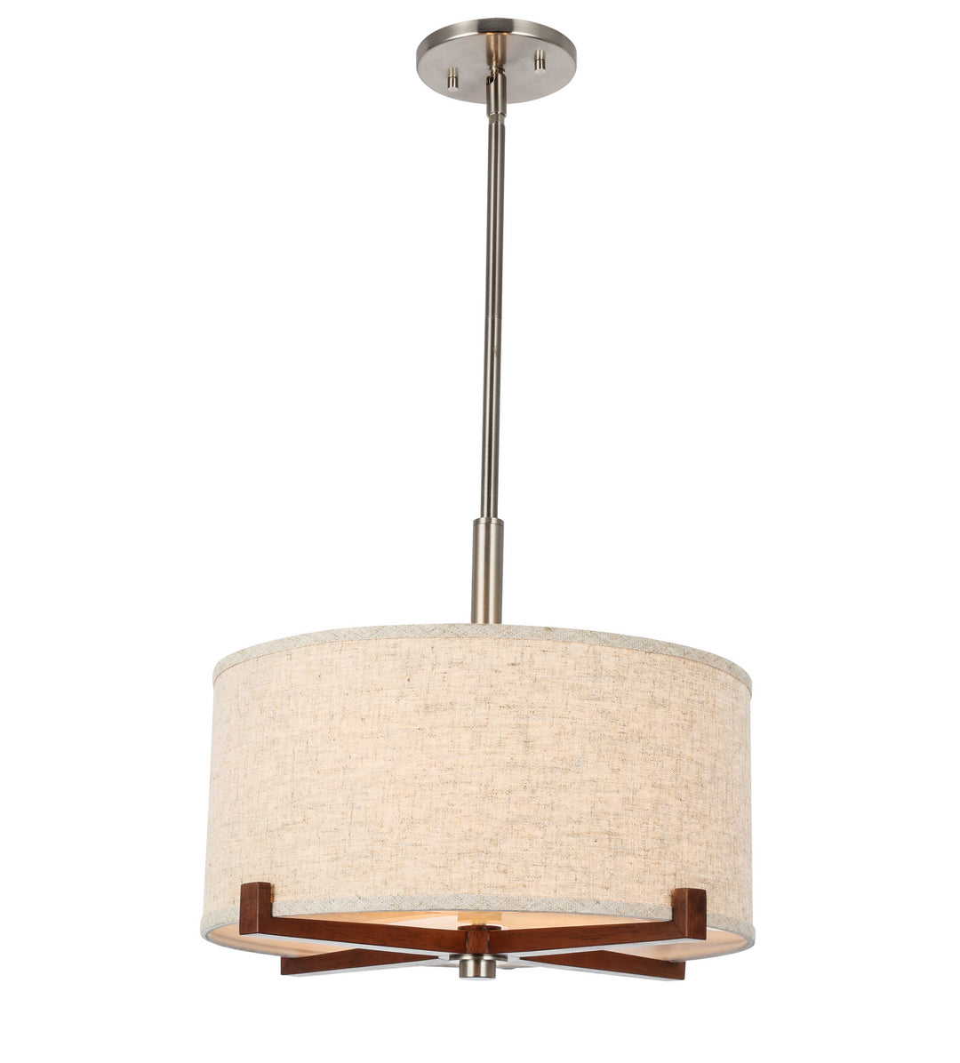 Woodbridge Brendan - LED 13422STNLE-S11500 Pendant Light - Nickel