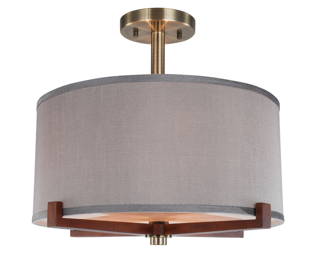 Woodbridge Brendan - LED 13437BRBLE-S11502 Ceiling Light - Brass