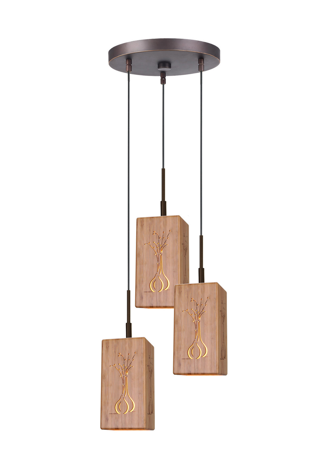 Woodbridge Light House 14024MEBWL-W3C1BB Pendant Light - Bronze