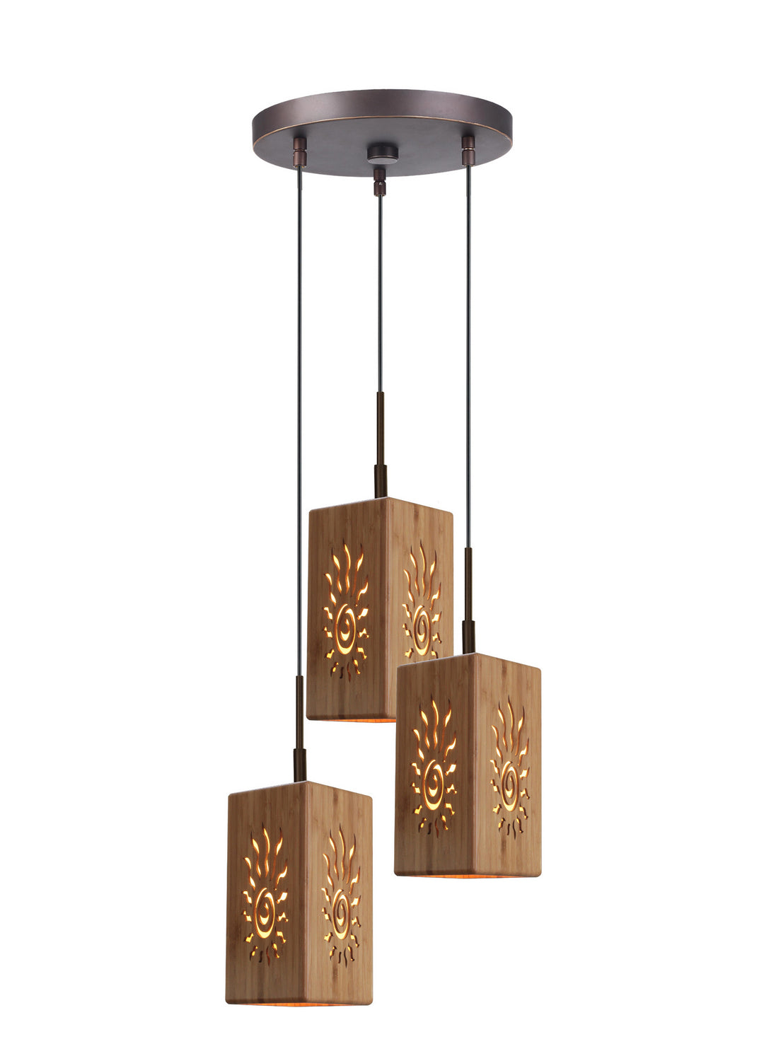 Woodbridge Light House 14024MEBWL-W3D1BB Pendant Light - Bronze