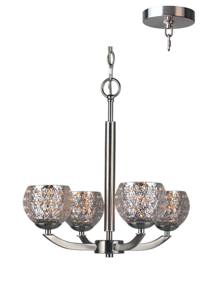 Woodbridge Mirage 14314STNLE-C00514 Chandelier Light - Satin Nickel