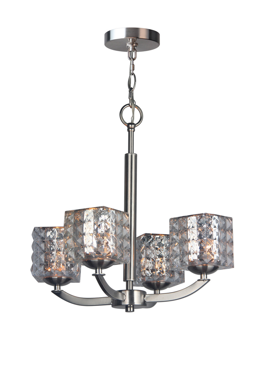 Woodbridge Mirage 14314STNLE-C80414 Chandelier Light - Satin Nickel