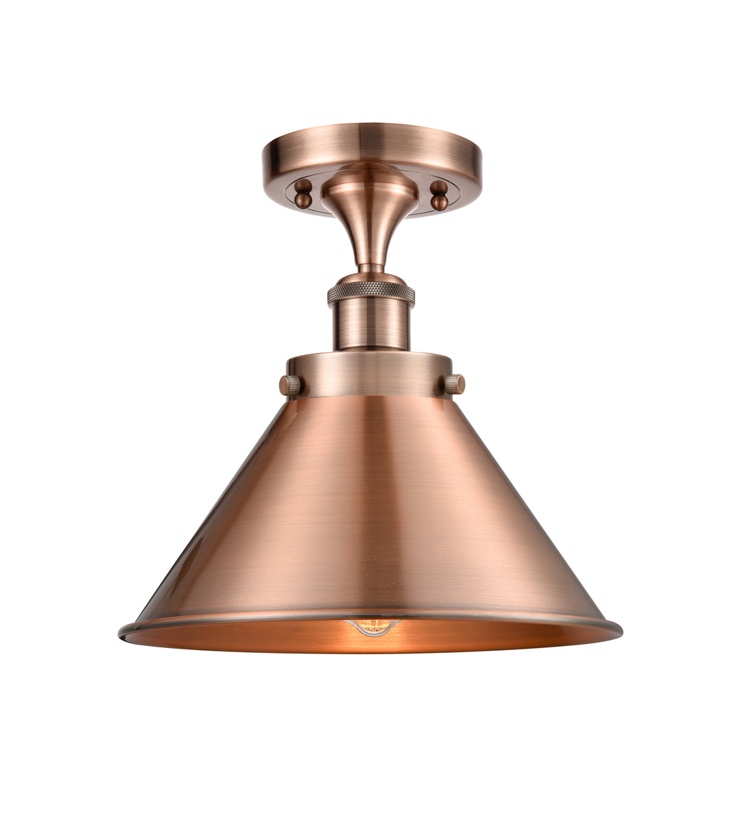Innovations Ballston Urban 916-1C-AC-M10-AC Ceiling Light - Antique Copper