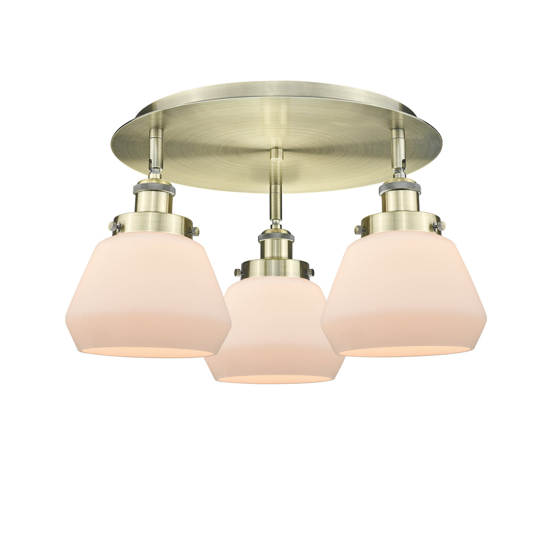 Innovations Downtown Urban 916-3C-AB-G171 Ceiling Light - Antique Brass