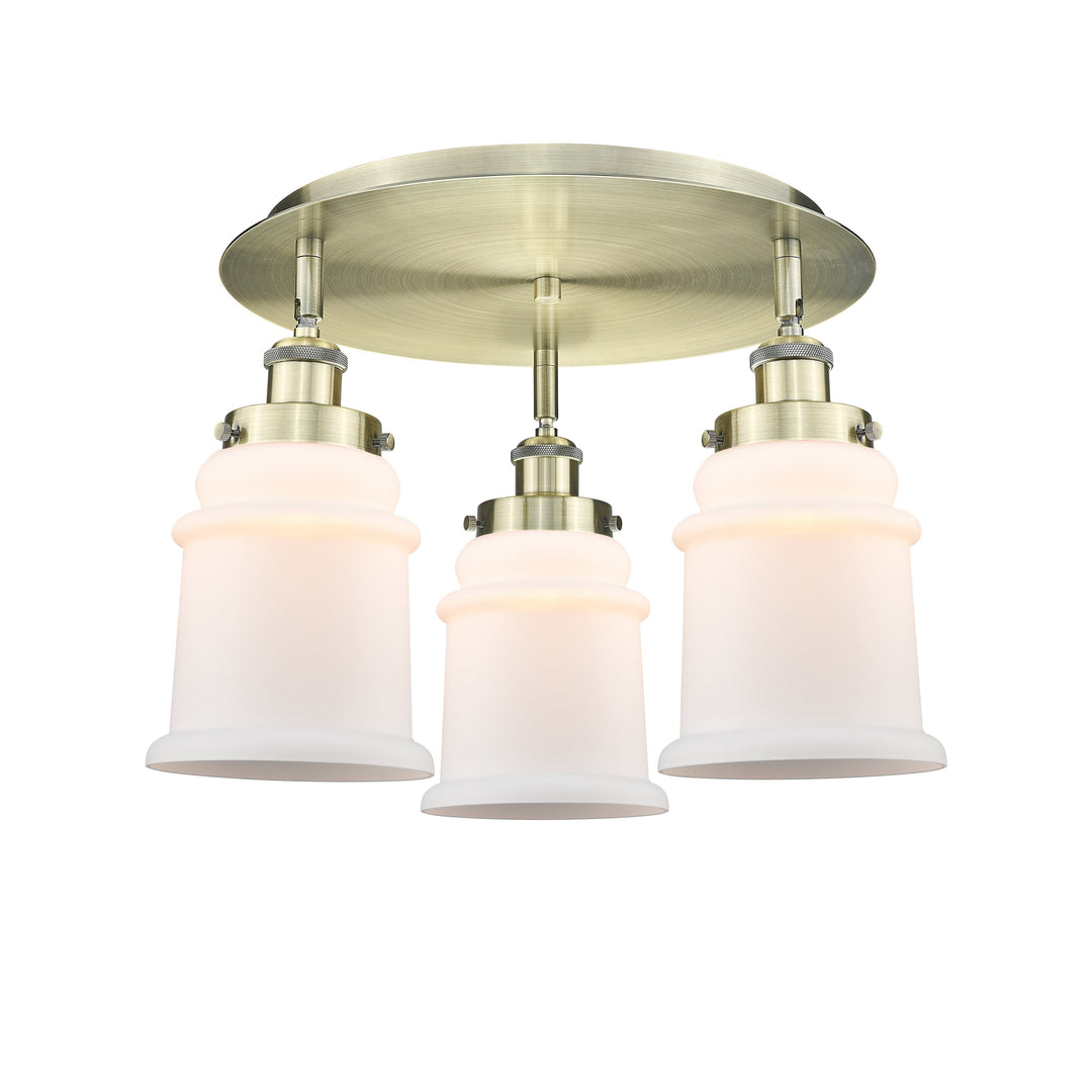 Innovations Downtown Urban 916-3C-AB-G181 Ceiling Light - Antique Brass