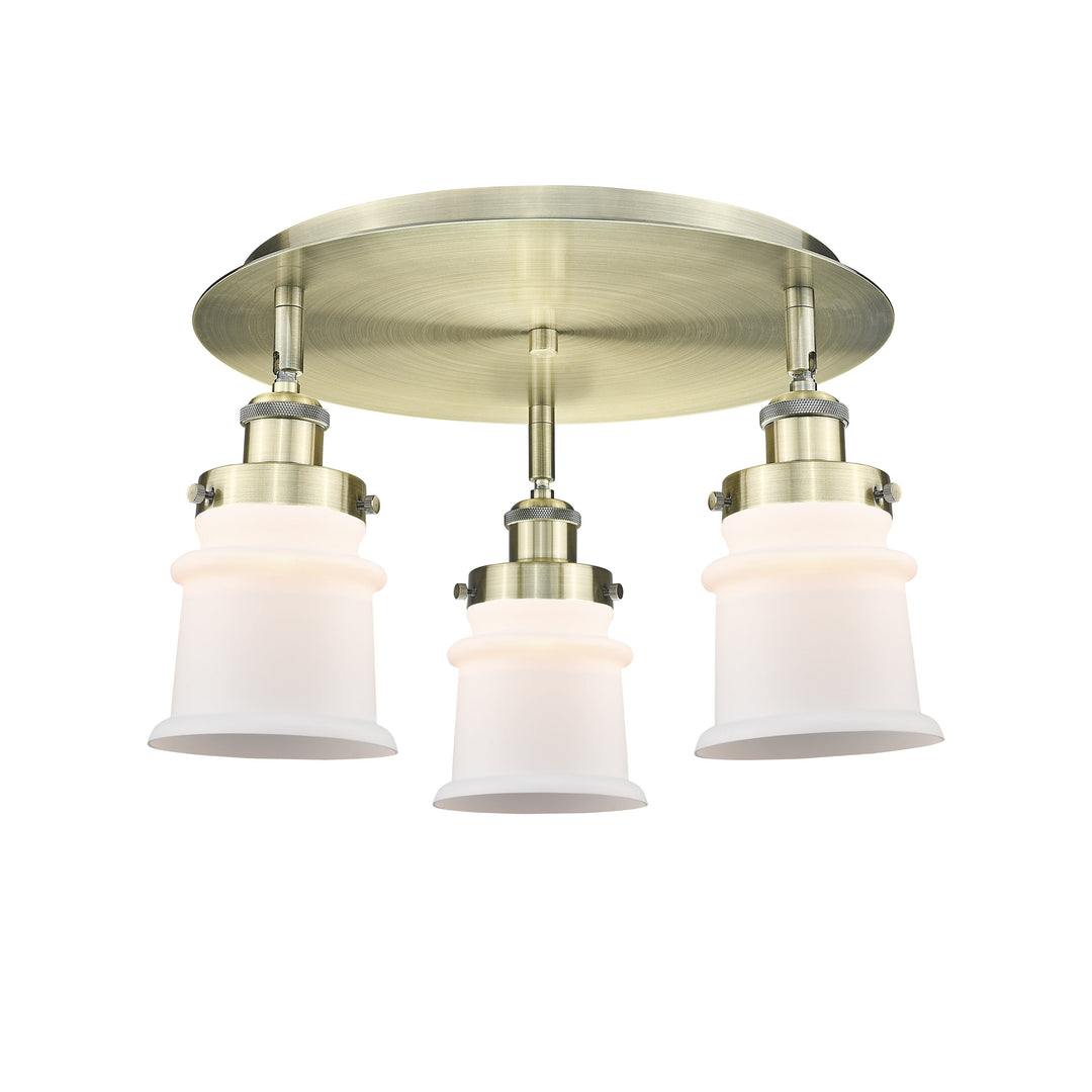Innovations Downtown Urban 916-3C-AB-G181S Ceiling Light - Antique Brass