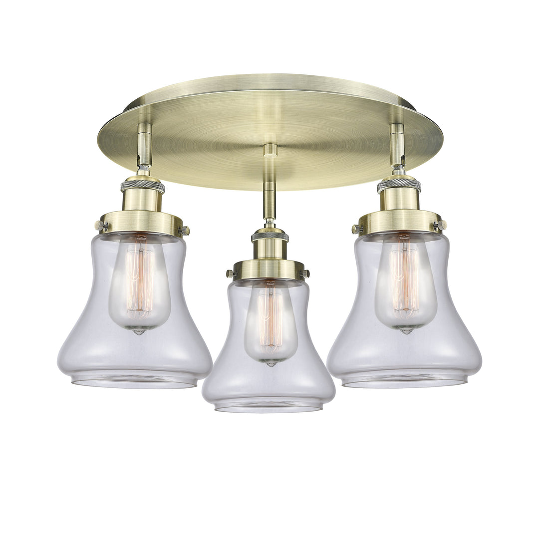 Innovations Downtown Urban 916-3C-AB-G192 Ceiling Light - Antique Brass