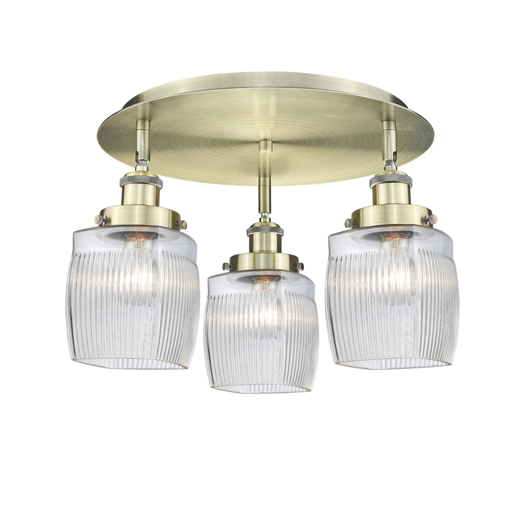 Innovations Downtown Urban 916-3C-AB-G302 Ceiling Light - Antique Brass