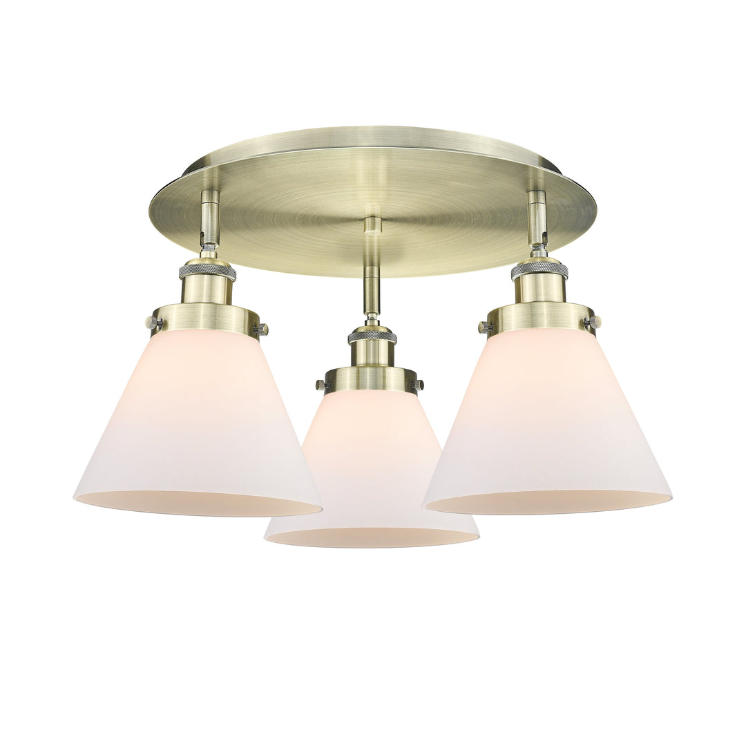 Innovations Downtown Urban 916-3C-AB-G41 Ceiling Light - Antique Brass