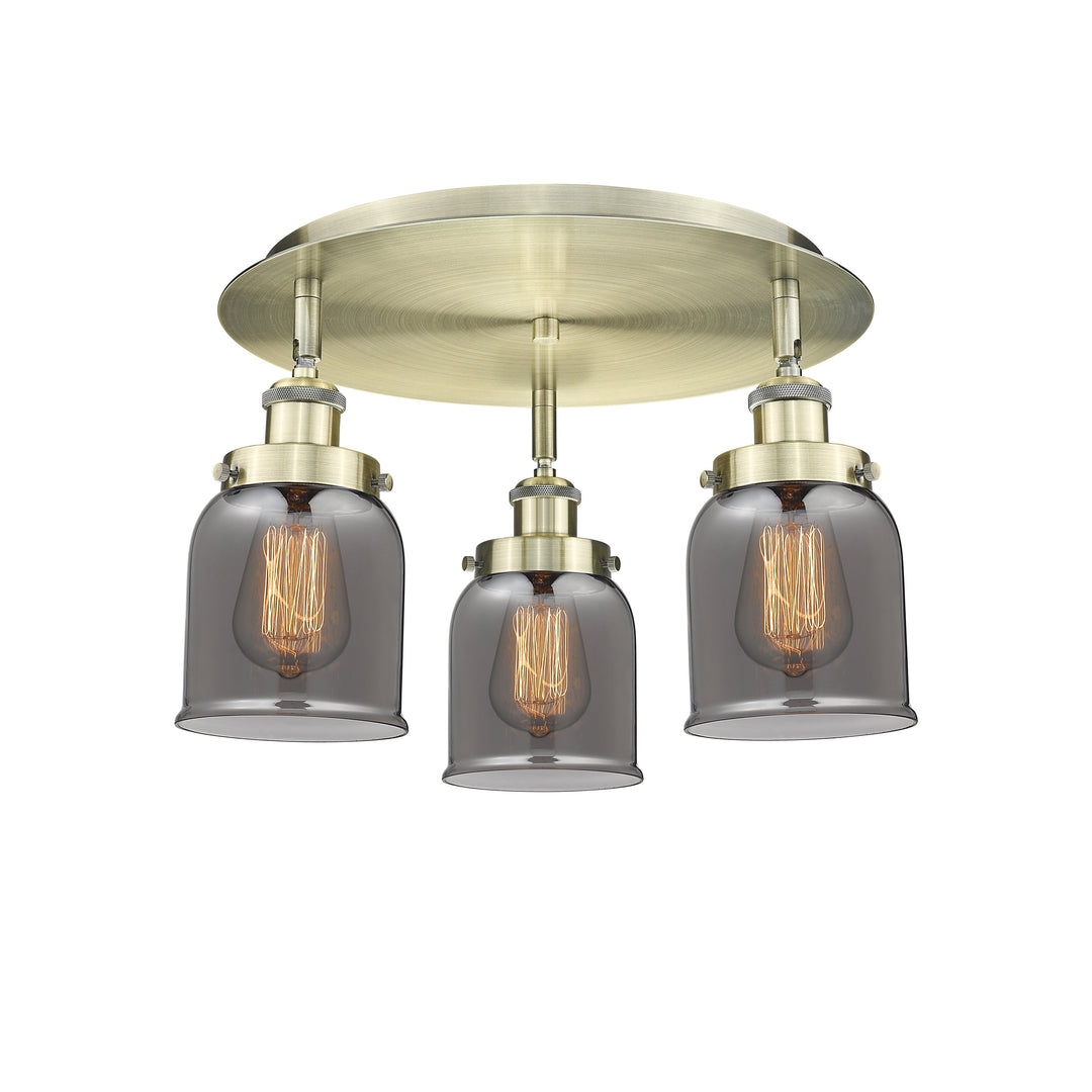 Innovations Downtown Urban 916-3C-AB-G53 Ceiling Light - Antique Brass