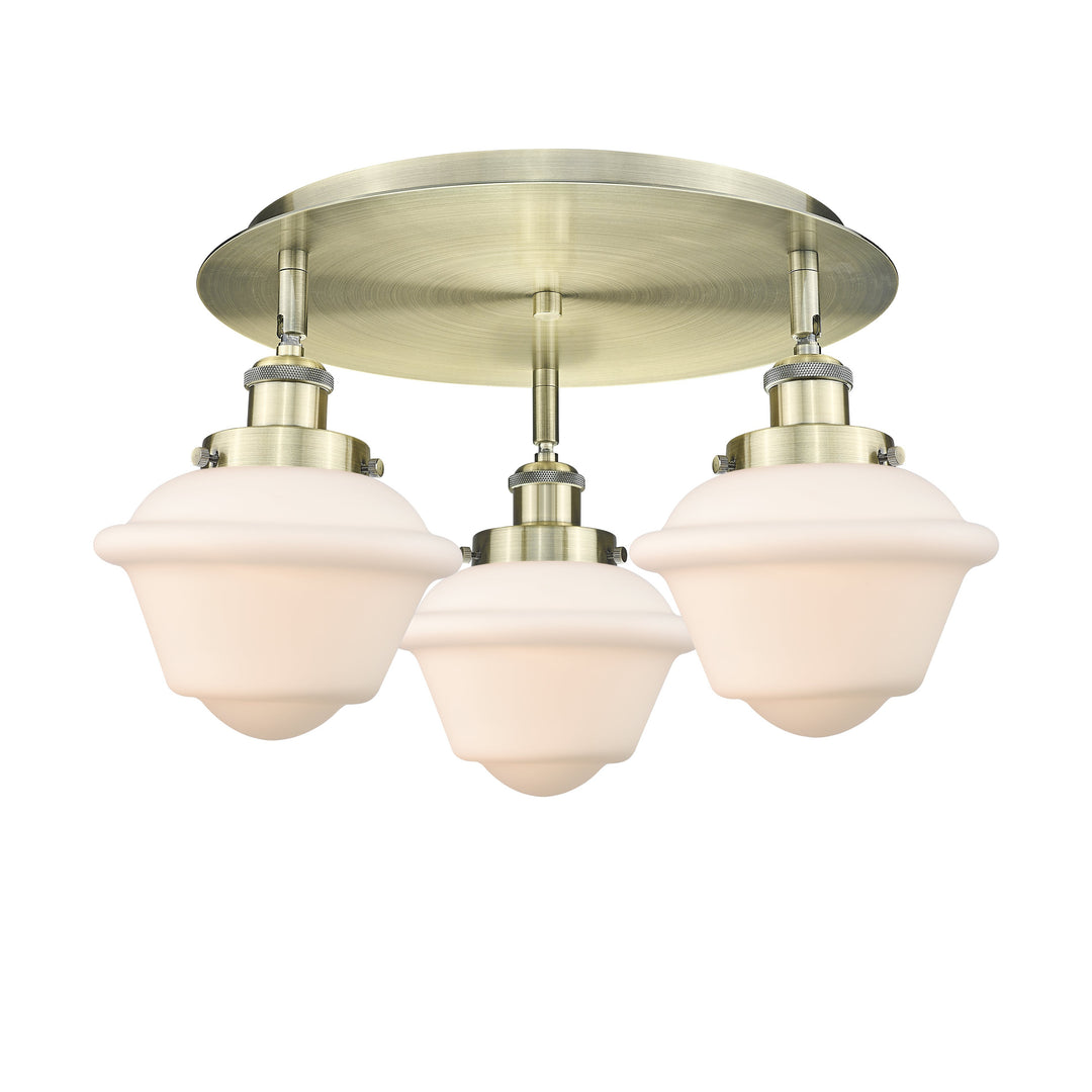Innovations Downtown Urban 916-3C-AB-G531 Ceiling Light - Antique Brass
