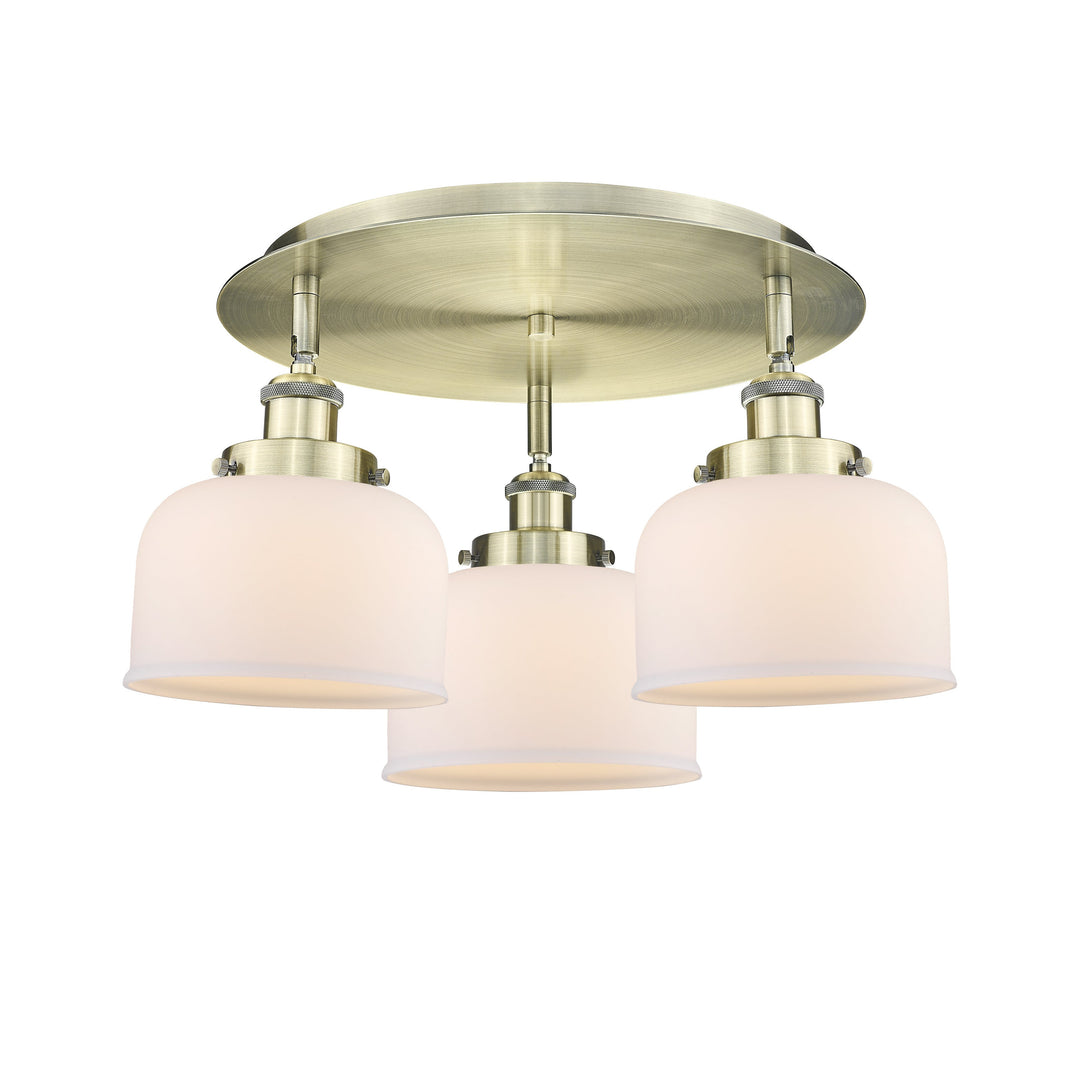 Innovations Downtown Urban 916-3C-AB-G71 Ceiling Light - Antique Brass