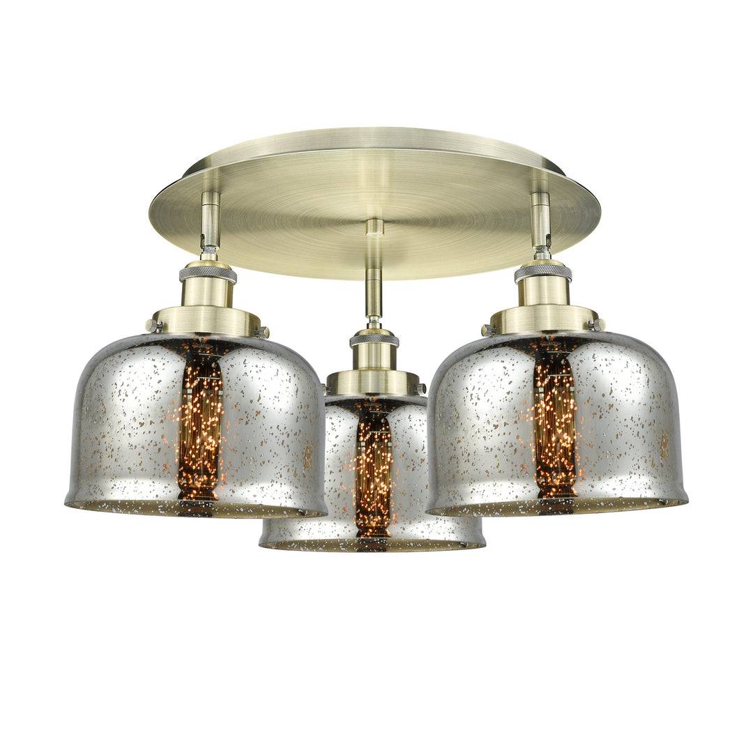Innovations Downtown Urban 916-3C-AB-G78 Ceiling Light - Antique Brass