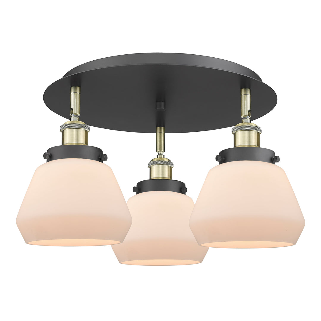 Innovations Downtown Urban 916-3C-BAB-G171 Ceiling Light - Black Antique Brass
