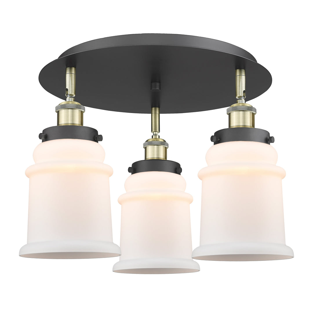 Innovations Downtown Urban 916-3C-BAB-G181 Ceiling Light - Black Antique Brass