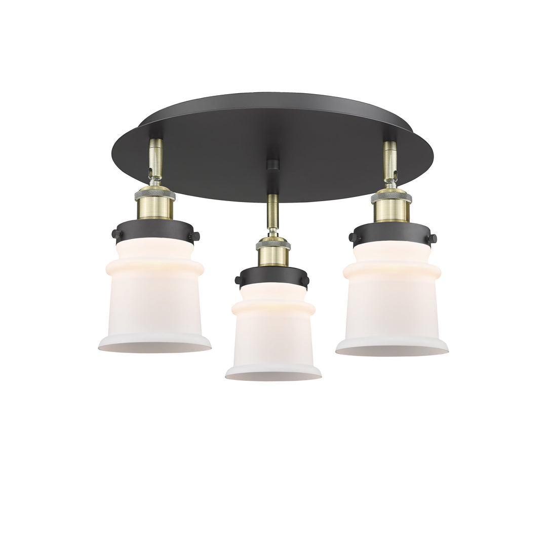 Innovations Downtown Urban 916-3C-BAB-G181S Ceiling Light - Black Antique Brass