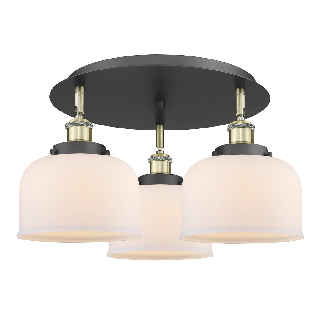 Innovations Downtown Urban 916-3C-BAB-G71 Ceiling Light - Black Antique Brass