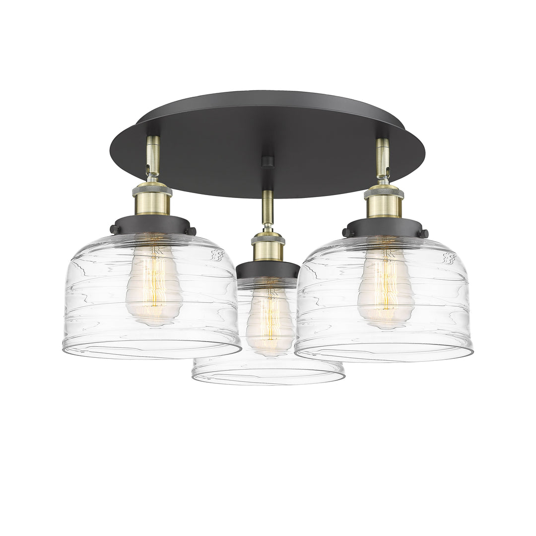 Innovations Downtown Urban 916-3C-BAB-G713 Ceiling Light - Black Antique Brass