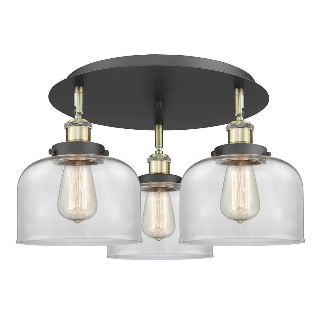 Innovations Downtown Urban 916-3C-BAB-G72 Ceiling Light - Black Antique Brass